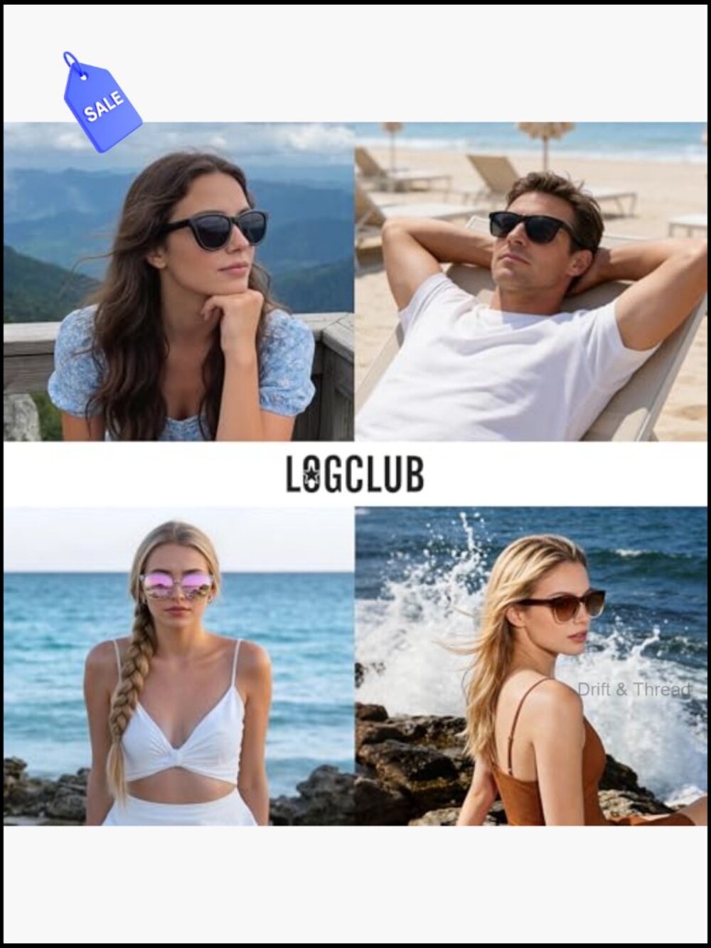 Classic Retro Polarized Sunglasses UV Protection HD Lens Lightweight Driving - Picture 7 of 7